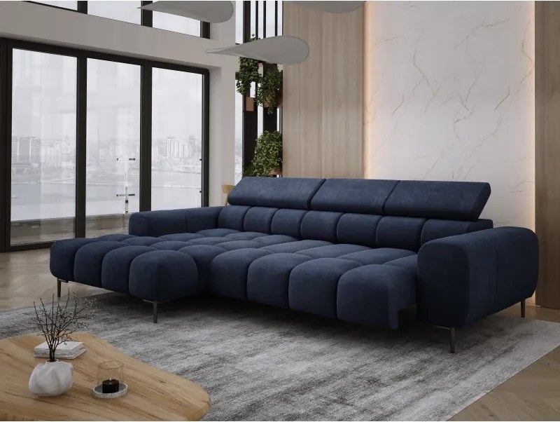 Narożnik PLAZA MINI Lewostronny w tkaninie CLOUD 79 WERSAL