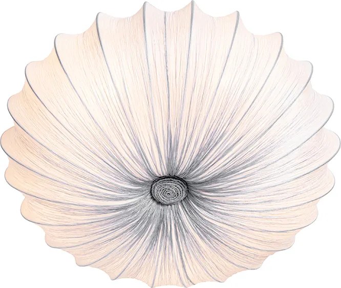 Designerska lampa sufitowa szara 60 cm 5-świateł - Plu