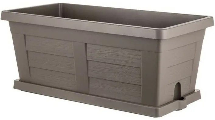 Bama Duża skrzynka ogrodowa Legno cappuccino, 80 x 40 x 35 cm, 80 cm