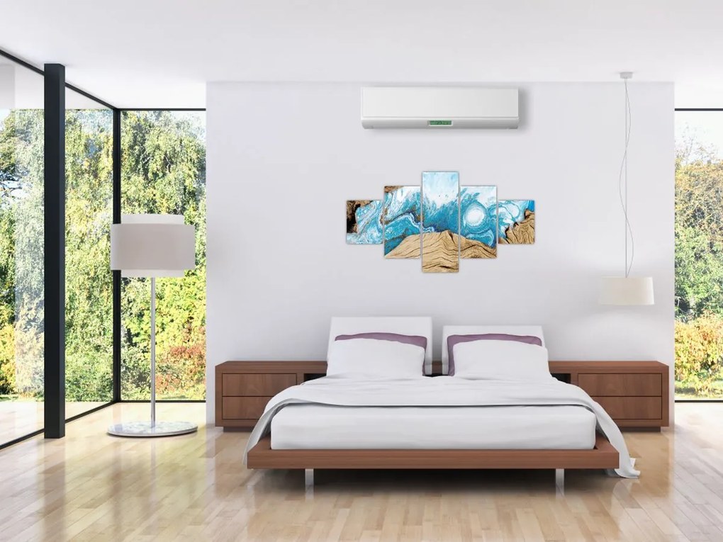 Obraz - Drewno (125x70 cm)