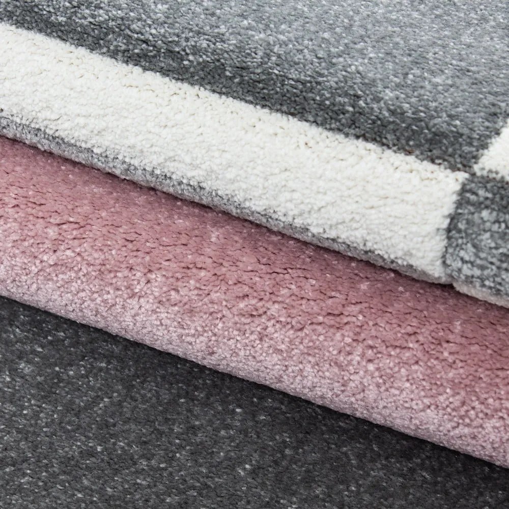 Różowo-szary dywan 120x170 cm Hawaii – Ayyildiz Carpets