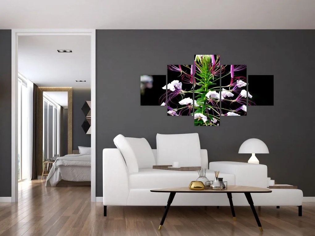 Obraz kwiatu (125x70 cm)