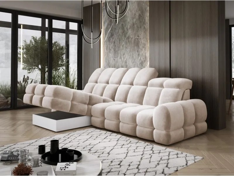 Narożnik TOLLO MINI z elektryczną regulacją siedziska WERSAL