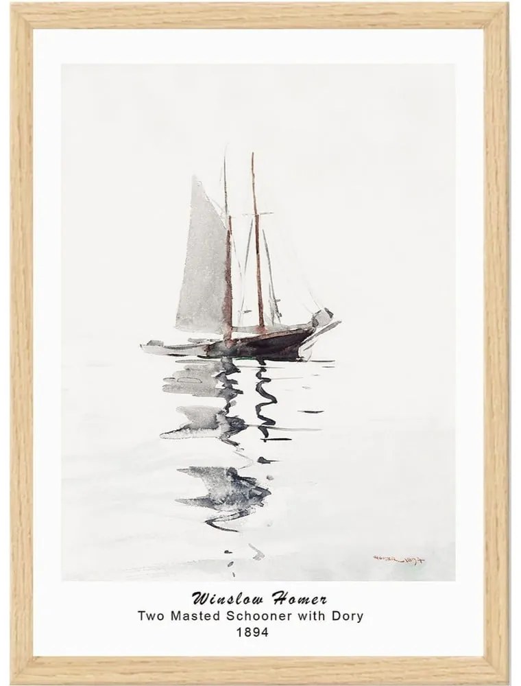 Obraz 35x45 cm Winslow Homer – Wallity