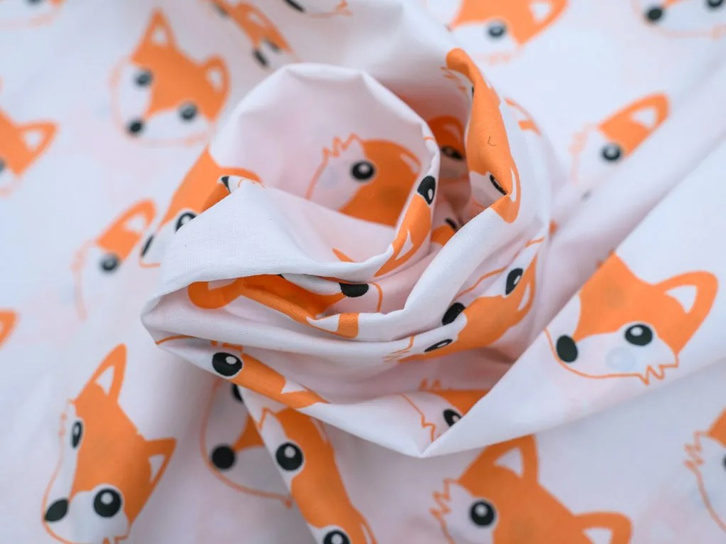 PrzytulneMieszkanie.pl PrzytulneMieszkanie.pl Pościel bawełniana LISEK biała