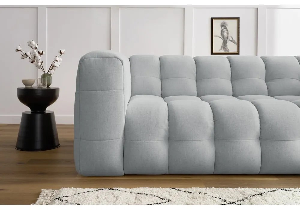 Jasnoszara sofa 232 cm Cloud – Bobochic Paris