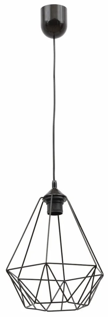 Lampa wisząca BENIGNE I czarna ELTAP