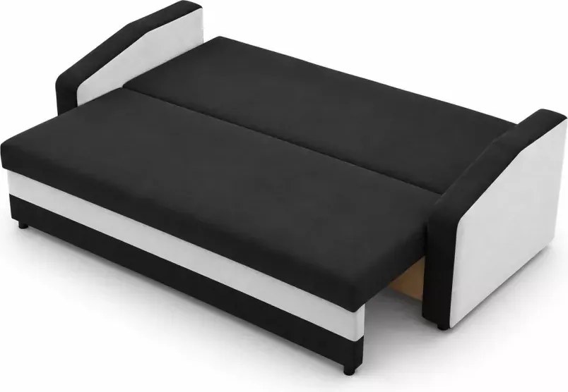 Kanapa Lahti rozkładana z pojemnikiem na pościel – nowoczesna sofa z funkcją spania, różne kolory