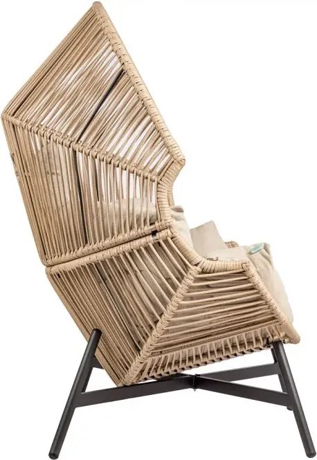 Nowoczesny rattanowy fotel ogrodowy N9-L25