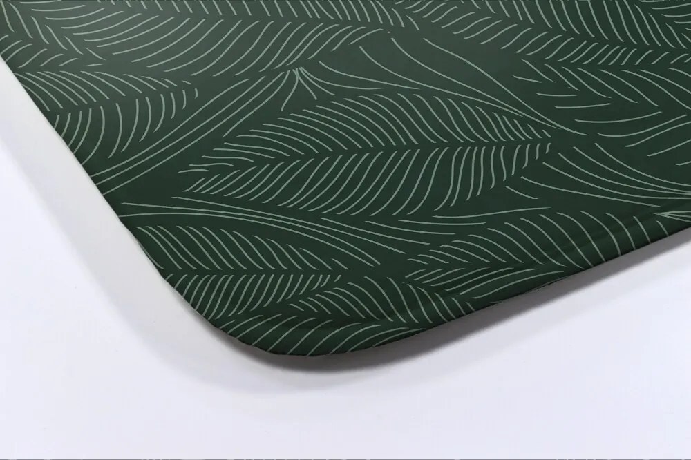 Dywanik łazienkowy Dywanik łazienkowy Roślinny wzór