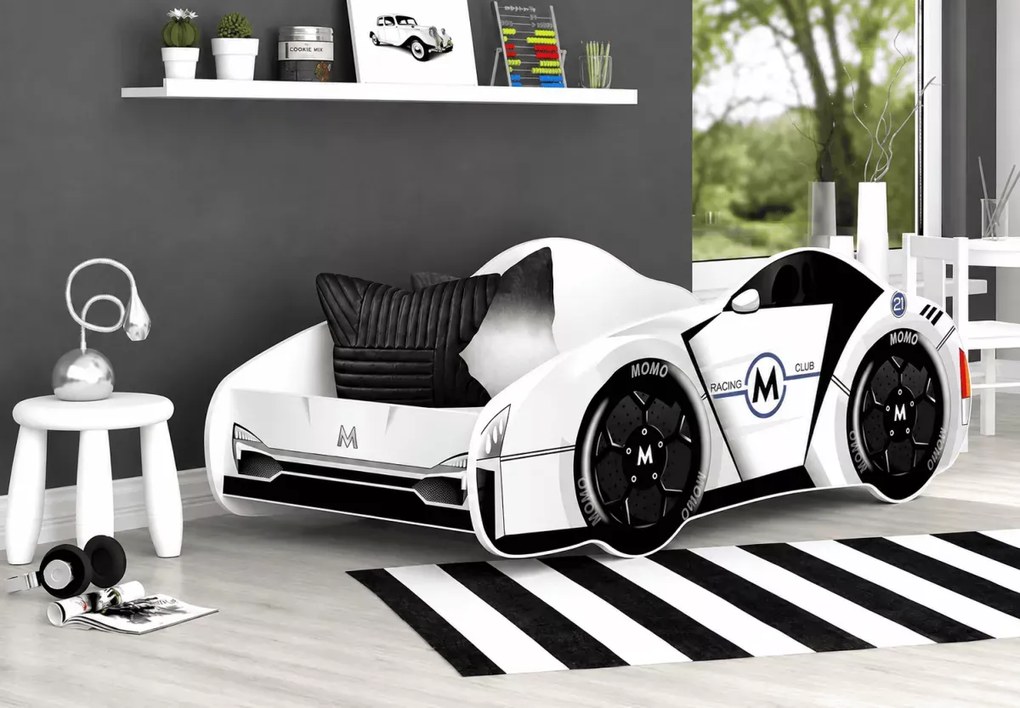 Łóżko dziecięce Spidi auto 70x140 – łóżko rajdówka dla chłopca lub dziewczynki