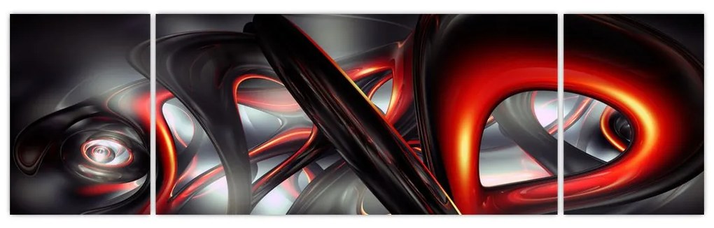 Obraz abstrakcji (170x50 cm)