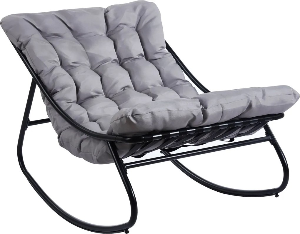 Nowoczesny fotel bujany FR14-FX