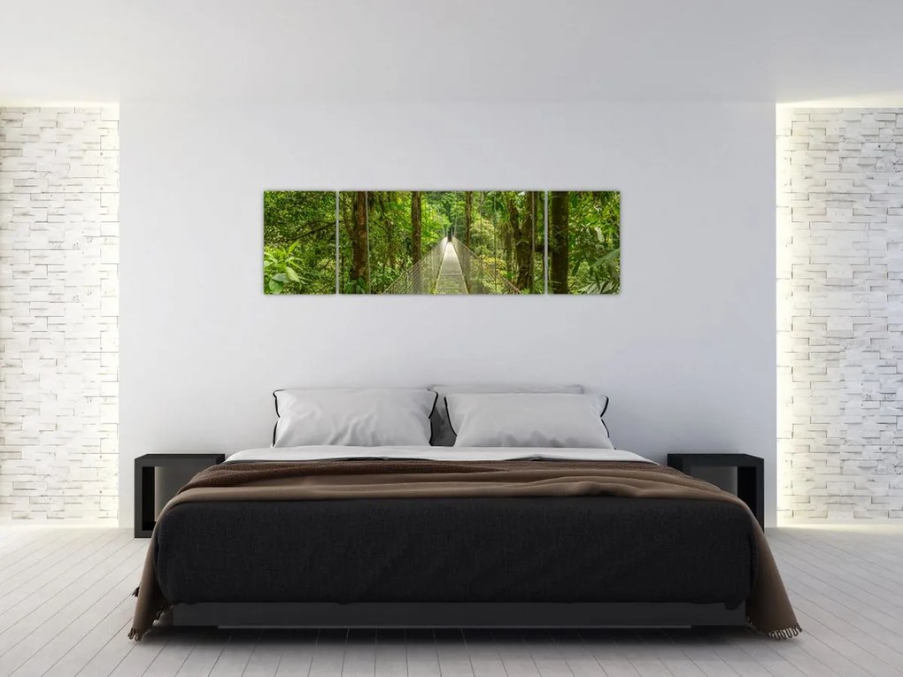 Obraz - Most wiszący (170x50 cm)