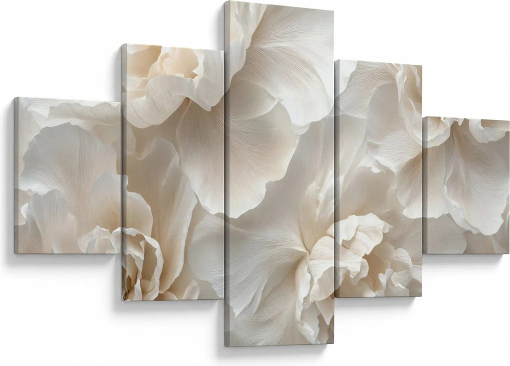 Obraz - Delikatne piwonie (125x70 cm)