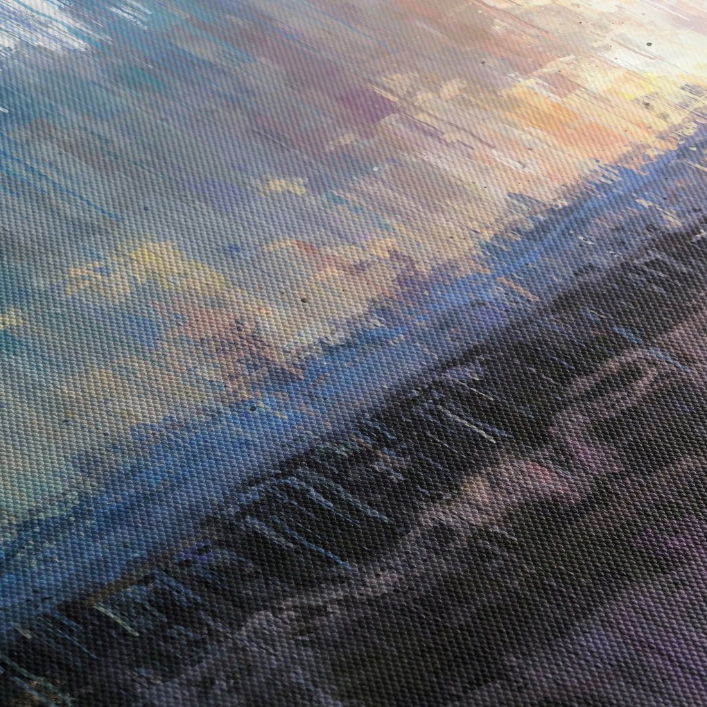 Obraz - Abstrakcja (125x70 cm)