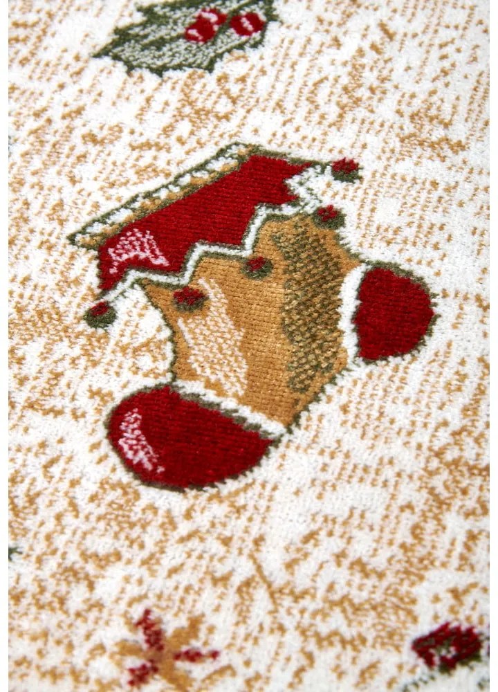 Czerwony dywan z mieszanki bawełny ze świątecznym motywem 160x230 cm Toy's Delight Red Christmas – Villeroy&amp;Boch