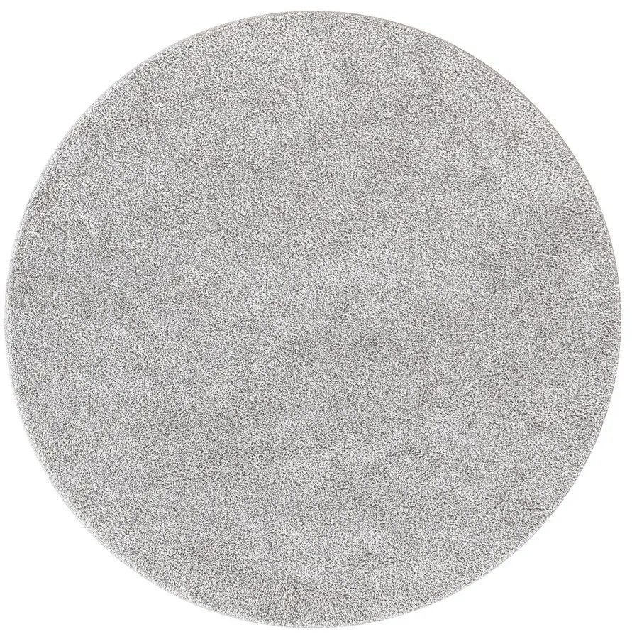 Szary minimalistyczny dywan antypoślizgowy 90 cm L3-N48