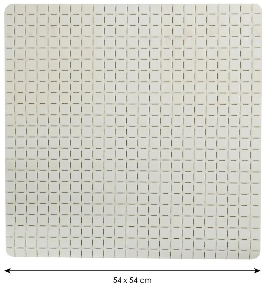 Mata antypoślizgowa pod prysznic 54x54 cm Quadro Premium – MSV