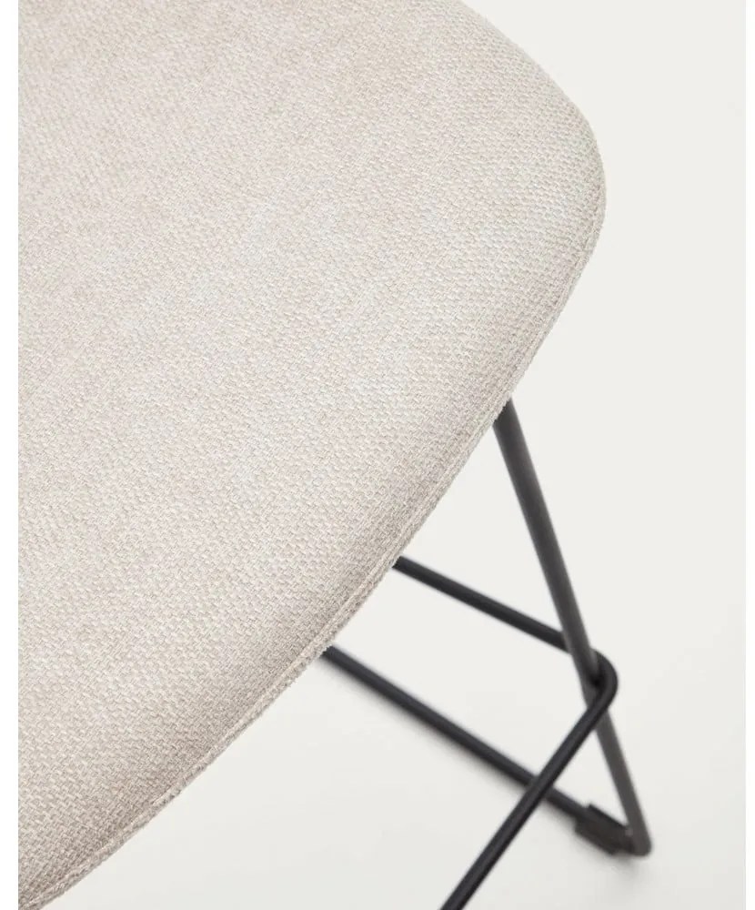 Beżowy hoker (wysokość siedziska 76 cm) Zahara – Kave Home