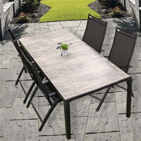 BERGAMO EXPERT - aluminiowy zestaw sof 4+1