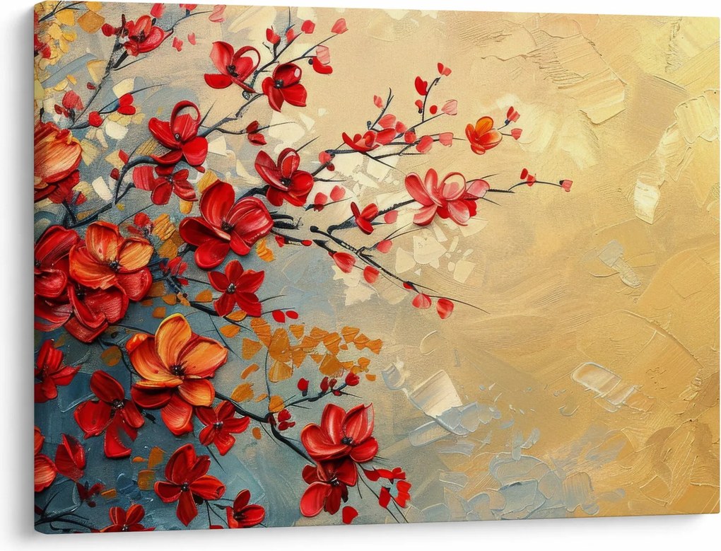 Obraz - Kwitnące drzewo (70x50 cm)