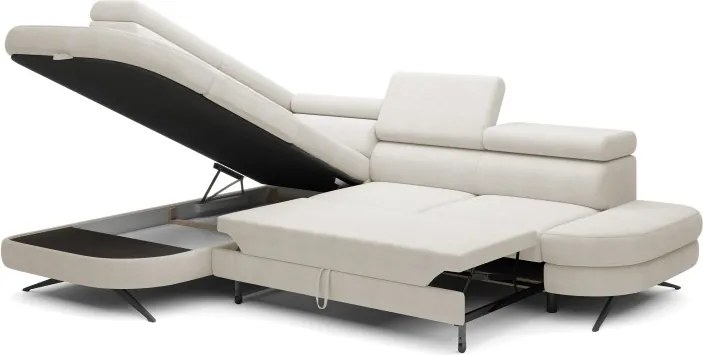 Narożnik OTIS L Lewostronny Regulowane Zagłówki WERSAL