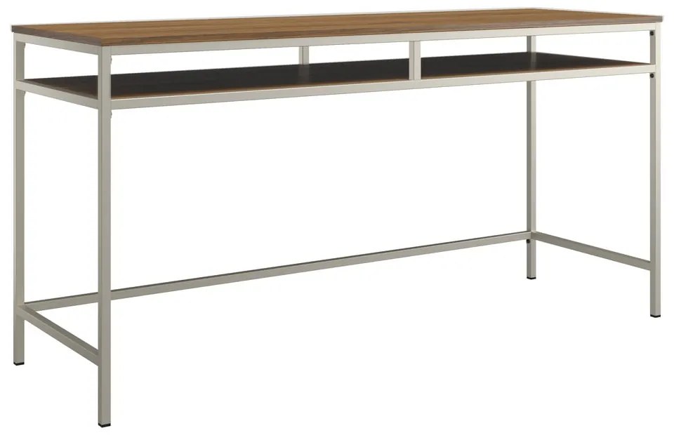 Biurko z blatem w dekorze orzecha 51x153 cm Bradford – Støraa