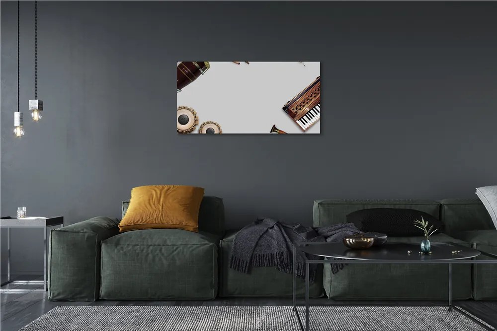 Obraz na płótnie Orkiestra Muzycznych Kształtów