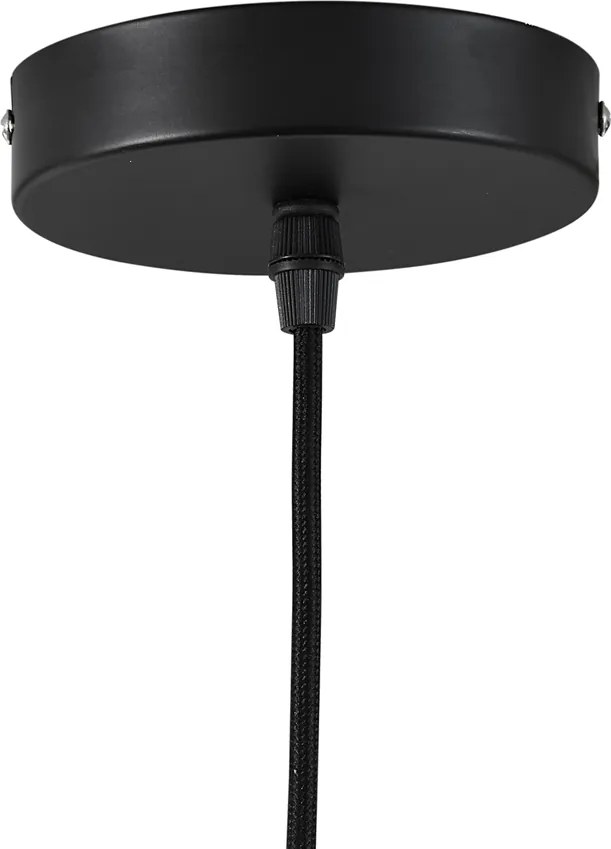 Skandynawska lampa wisząca brązowa 45 cm - Lina Natural