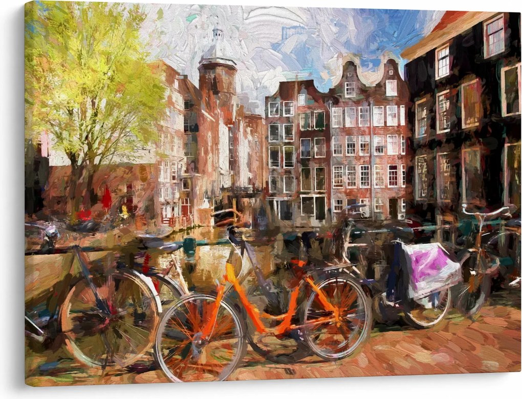 Obraz - Amsterdam (70x50 cm)