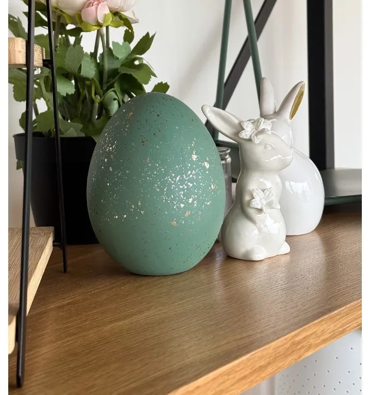 Porcelanowy zajączek LILY BUNNY 12 cm biały