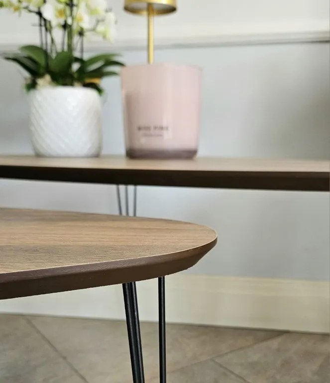 Zestaw 2 stolików kawowych