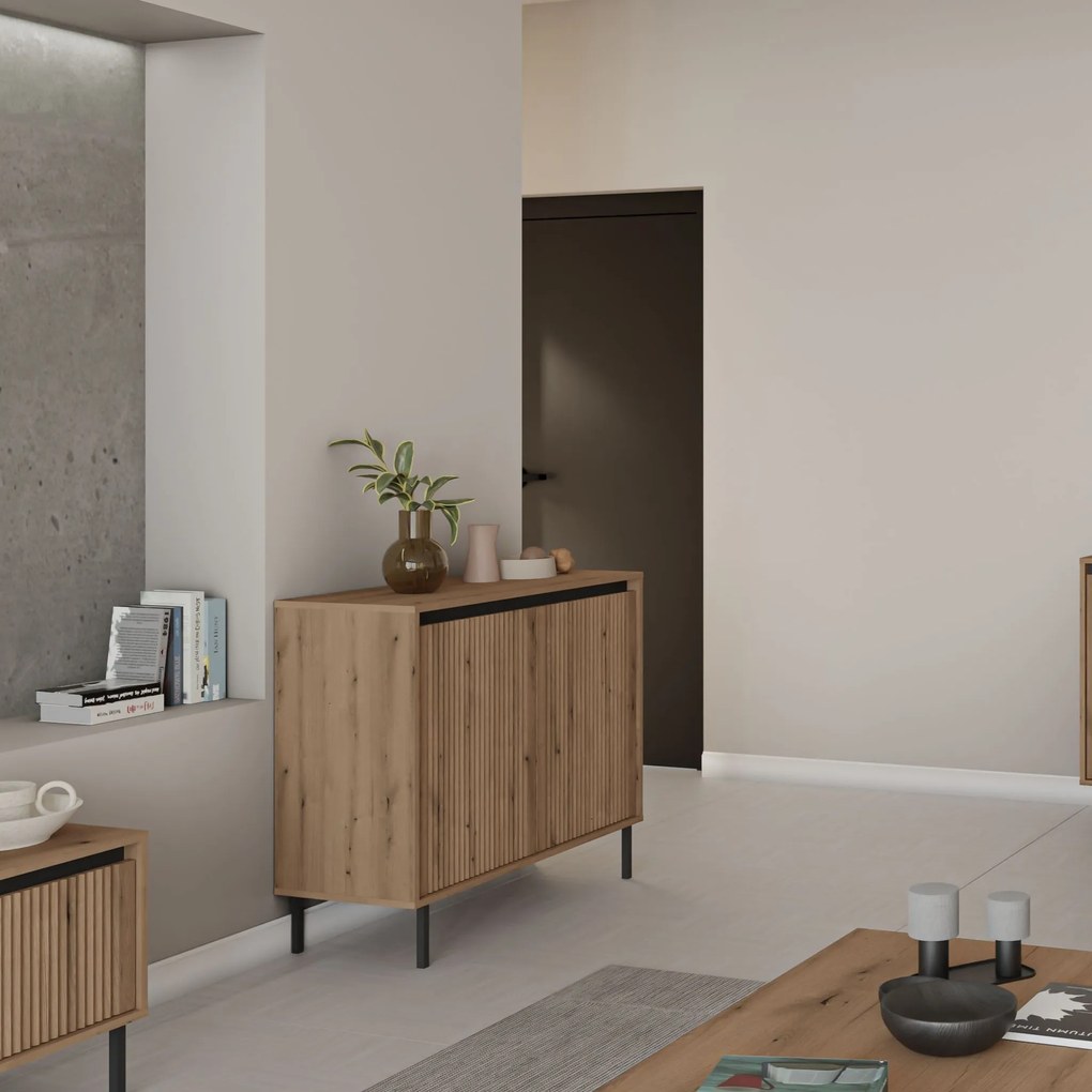 Komoda OSTIA 100 cm do Salonu Sypialni Dąb evoke coast