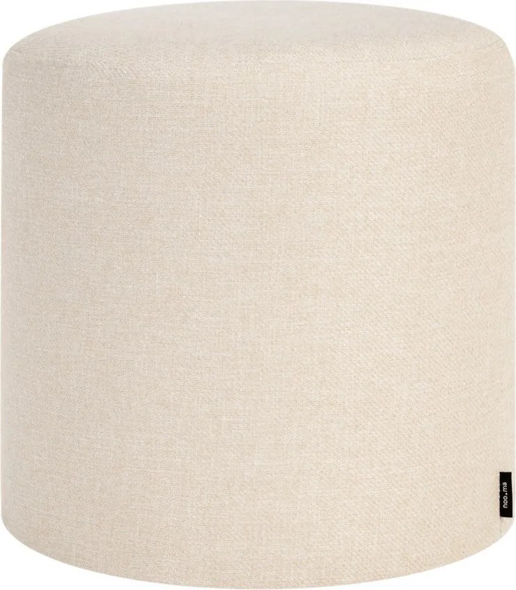 Beżowy puf Folk – noo.ma