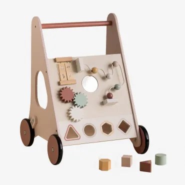 Wielofunkcyjny Chodzik Na Kółkach Z Drewna Bandile Kids Cotton Candy - Sklum