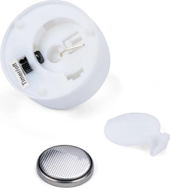 Dekoracyjny zestaw LED - 4 świeczki - biała ciepła