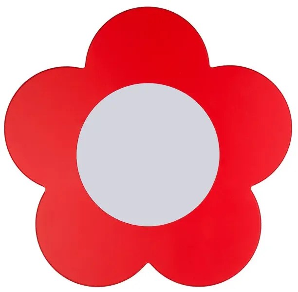 Czerwona lampa wisząca kwiat dla dziewczynki - S200 G2-G98