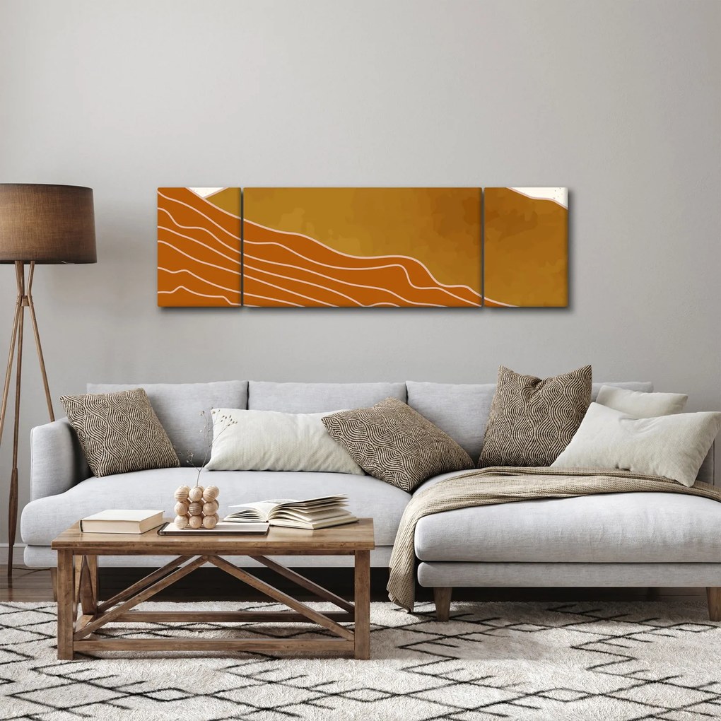 Obraz - Zachód słońca (170x50 cm)