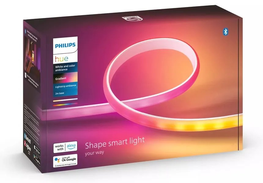 Inteligentna taśma LED 20 W 200 cm Gradient lightstrip – Philips Hue