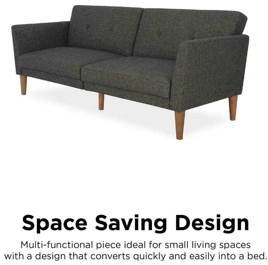Szara rozkładana sofa 205 cm Regal – Novogratz