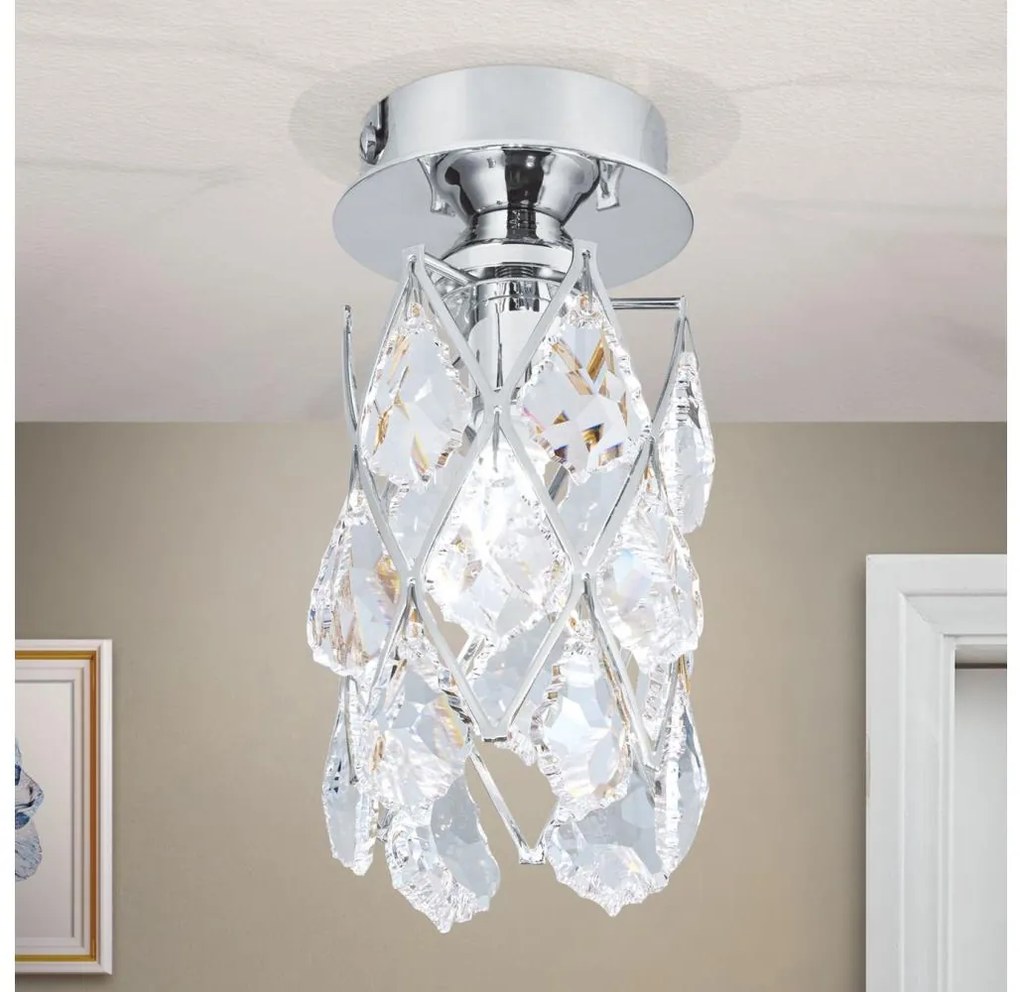 Orion - Lampa sufitowa RITA 1xG9/40W/230V śr. 9 cm chrom błyszczący