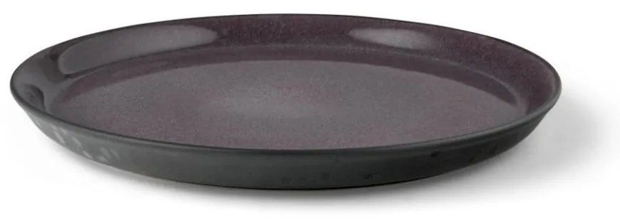 Czarny/fioletowy kamionkowy talerz ø 27 cm Gastro Black/Purple – Bitz