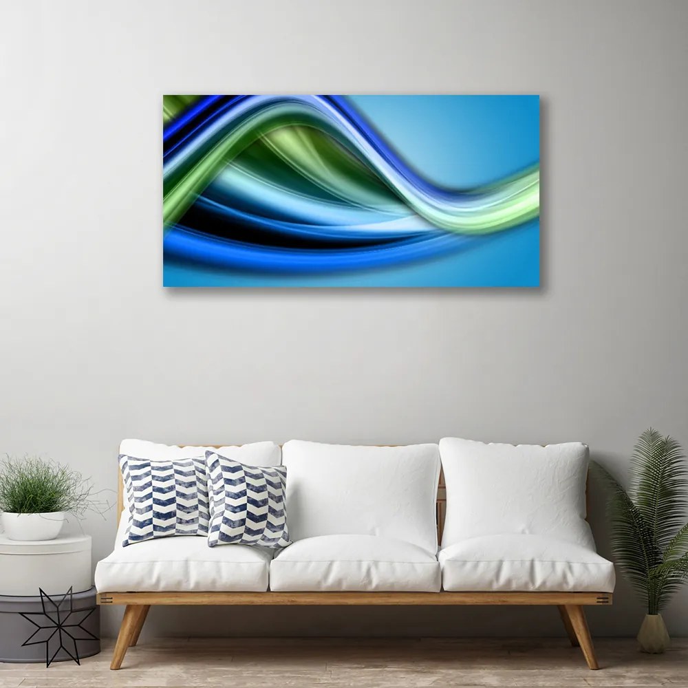 Obraz na płótnie Synteza Kształtów i Kolorów