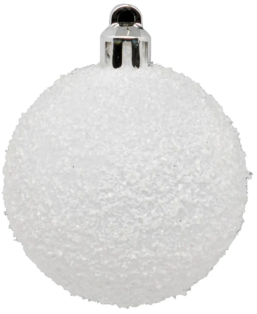 Bombki o różnym wykończeniu, Ø 5 cm, 5 szt.