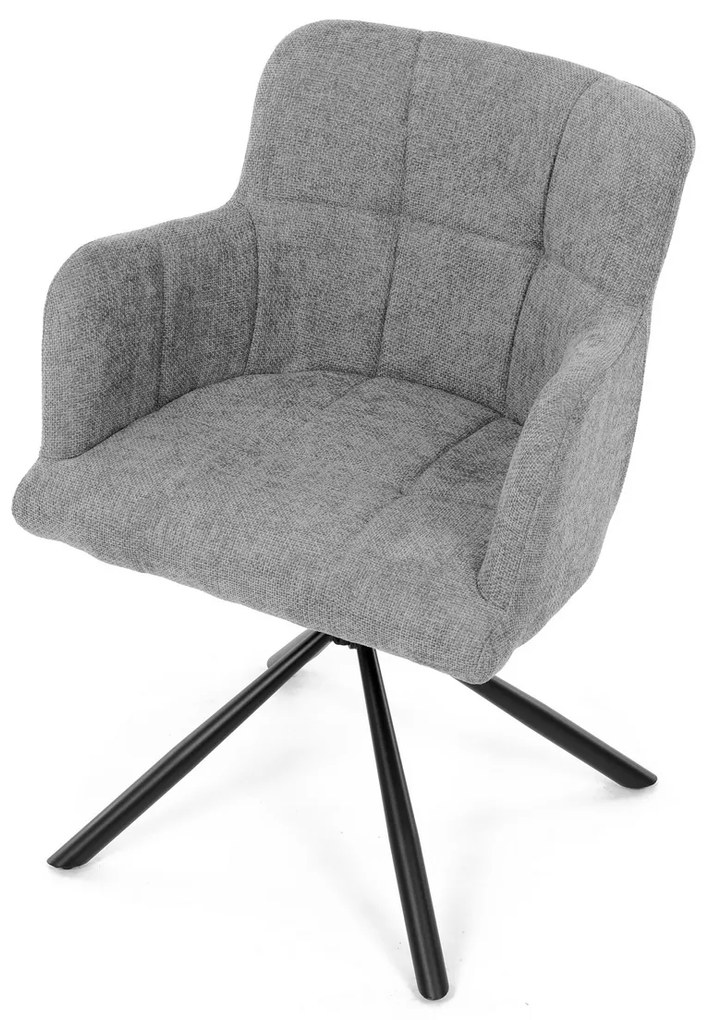 Zestaw krzeseł obiadowych z mechanizmem powrotnymDCH-T1122 GREY2, 2 szt.