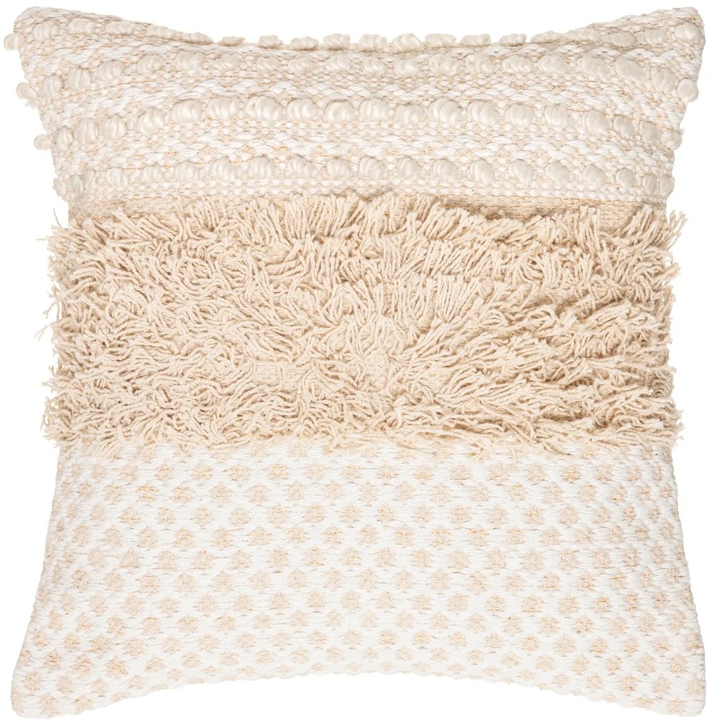 Ozdobna poduszka Cot Sand, bawełniana, boho, 40 x 40 cm