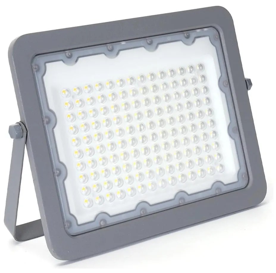 Aigostar - LED Naświetlacz LED/100W/230V szary 4000K IP65