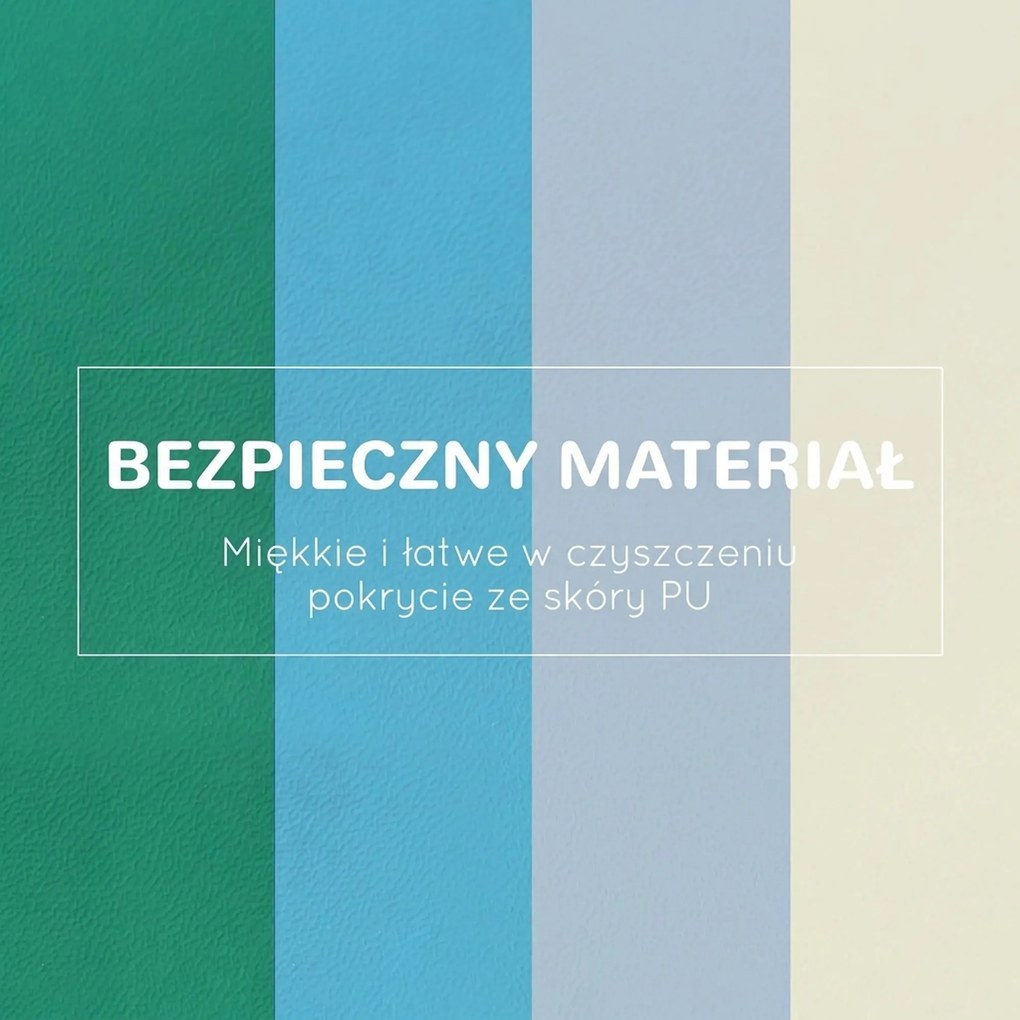HOMCOM Zestaw 4 piankowych klocków do budowy dla dzieci w wieku 1-3 lat EPE kolor niebieski