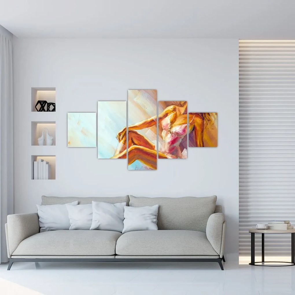 Obraz - Tancerze (125x70 cm)